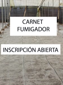 Aplicador Fitosanitarios Carnet Carné Fumigador Almería Ejido Roquetas Nijar Adra Berja Vicar Mojonera
